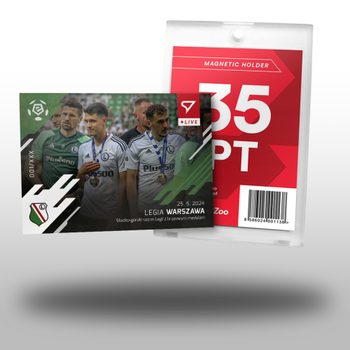 L-70 SADA Legia Warszawa PKO Bank Polski Ekstraklasa 2023/24 LIVE + HOLDER