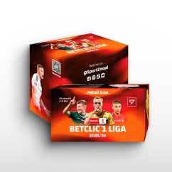 Retail box - Football Trading Cards SportZoo BetClic 1 Liga 2025/26