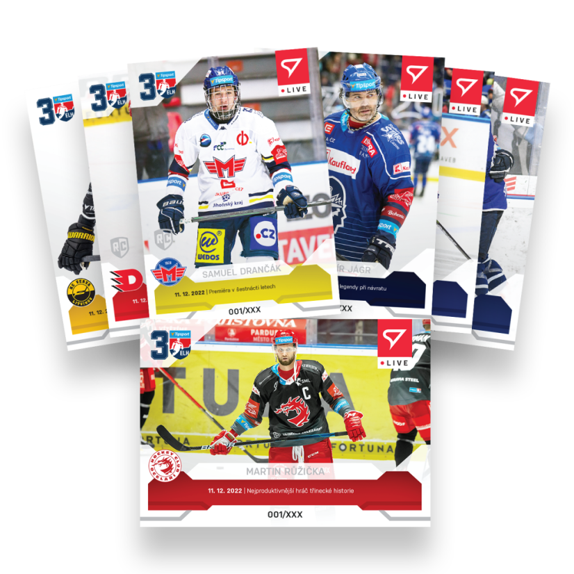 Set 13. týdne (7 karet L-045 - L-051) TELH 2022/23 LIVE