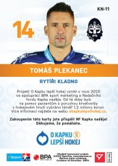 KN-11 Tomáš Plekanec TELH 2021/22 KAPKA NADĚJE