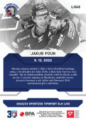 L-045 Jakub Pour TELH 2022/23 LIVE