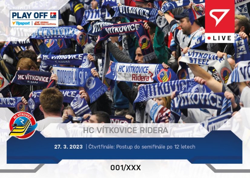 L-110 HC VÍTKOVICE RIDERA TELH 2022/23 LIVE