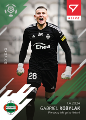 L-55 ZESTAW Gabriel Kobylak PKO Bank Polski Ekstraklasa 2023/24 LIVE + UCHWYT