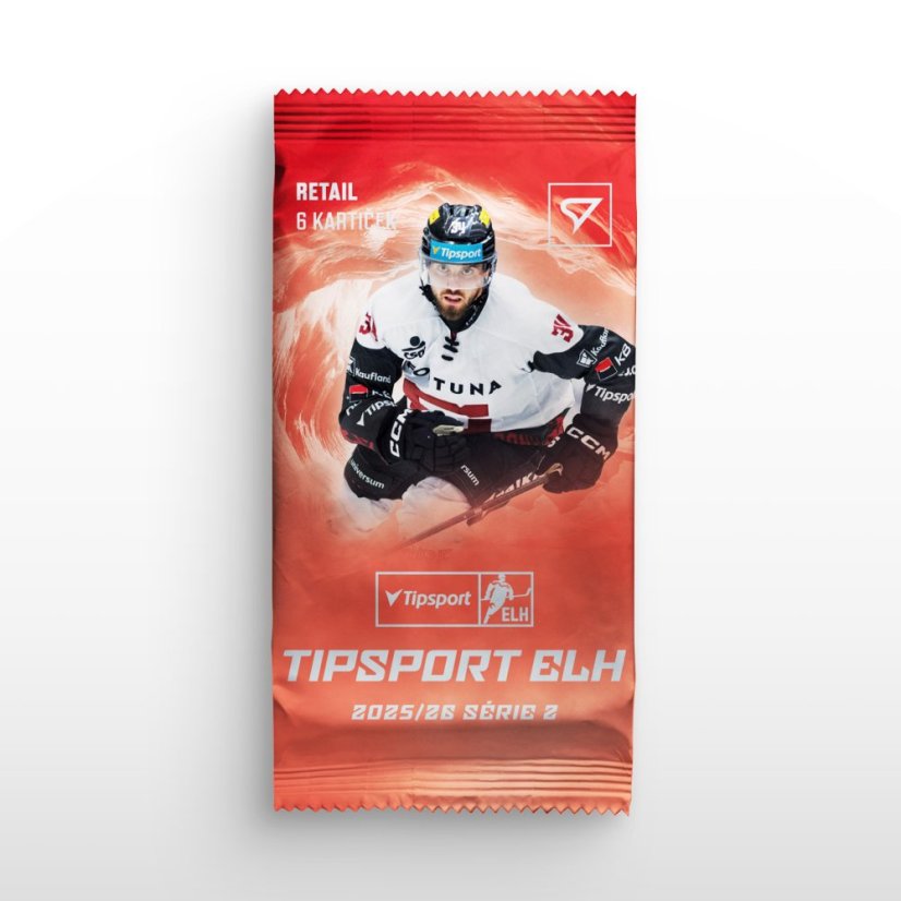 Retail pack - Hockey Trading Cards SportZoo Tipsport ELH 2025/26 - Series 2