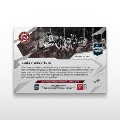 Karta hokejowa L-52 Genève-Servette HC - SportZoo National League 2025/26 LIVE