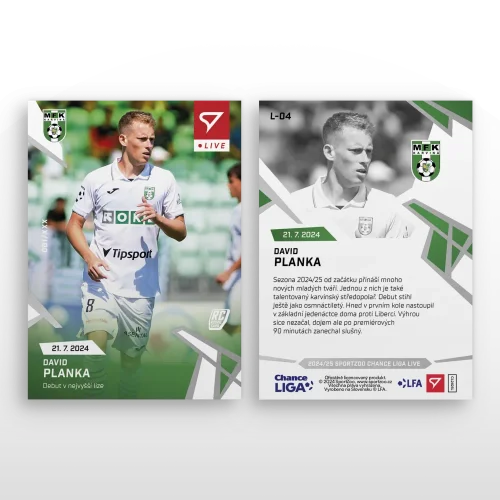 L-04 David Planka Chance Liga 2024/25 LIVE