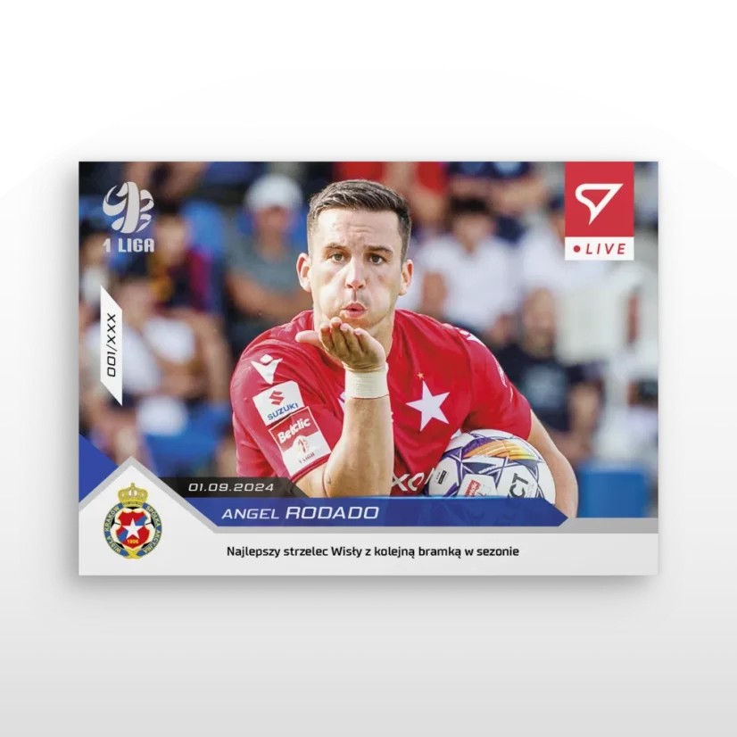 L-10 ZESTAW Angel Rodado Betclic 1 Liga 2024/25 LIVE + UCHWYT