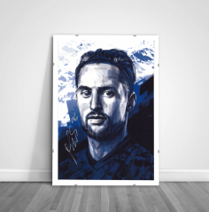 Podpísaný portrét Slovenskí Sokoli 2021 x/4 - Róbert Mak