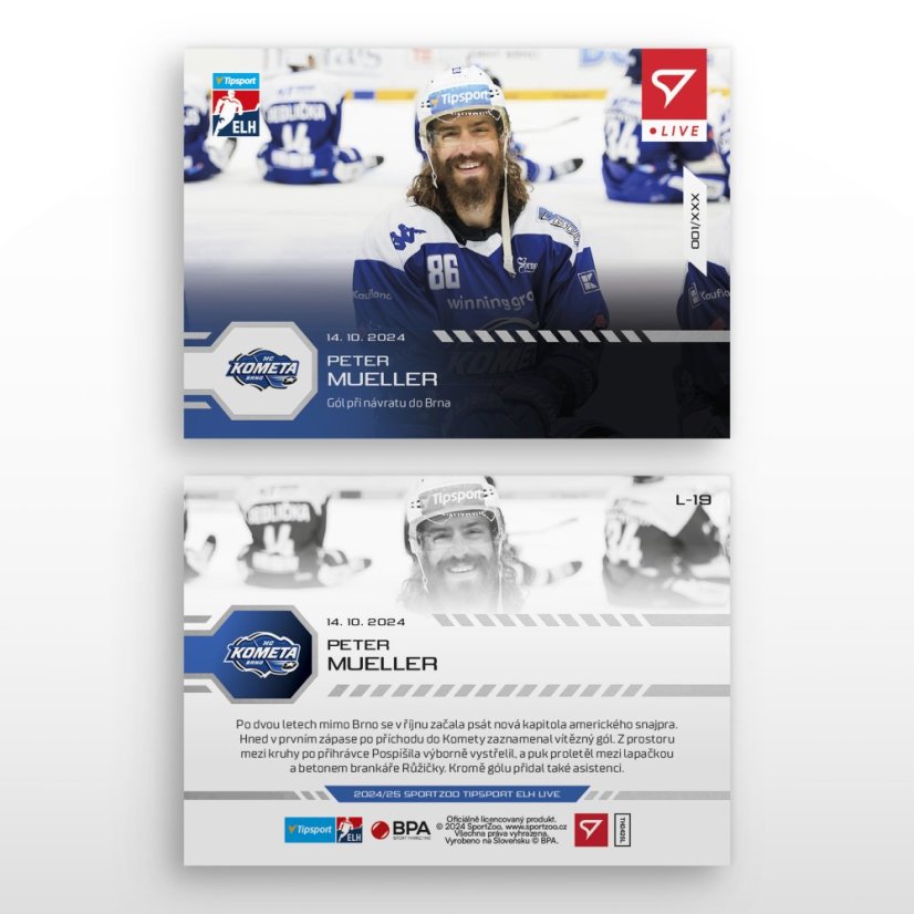 L-19 Peter Mueller TELH 2024/25 LIVE