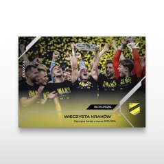 Football trading card L-57 Wieczysta Kraków - SportZoo Betclic 1 Liga 2025/26 LIVE