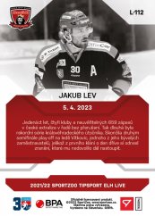 L-112 Jakub Lev TELH 2022/23 LIVE