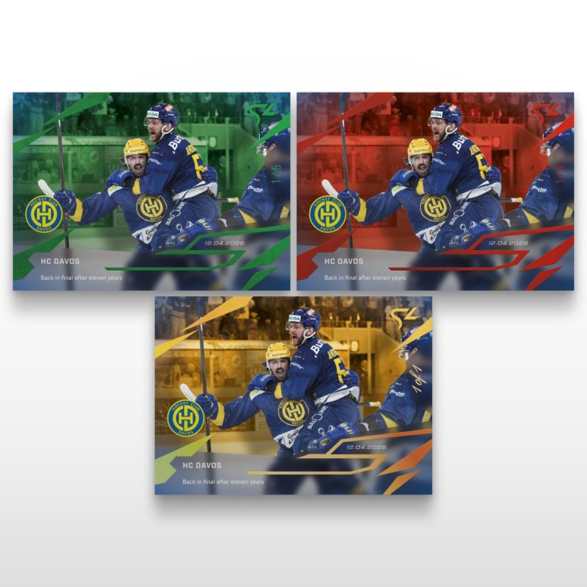 Hockey trading card L-59 HC Davos - SportZoo National League 2025/26 LIVE