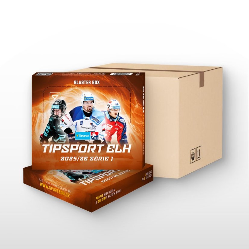 Blaster case - karty hokejowe SportZoo Tipsport ELH 2025/26 - Seria 1
