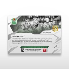 Hokejová  kartička L-34 Leon Bristedt - SportZoo Svenska hockeyligan 2025/26 LIVE