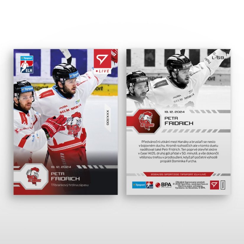 L-59 Petr Fridrich TELH 2024/25 LIVE
