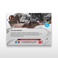 Hockey trading card L-15 WILLIAM RAPUZZI - SportZoo Tipsport liga 2025/26 LIVE