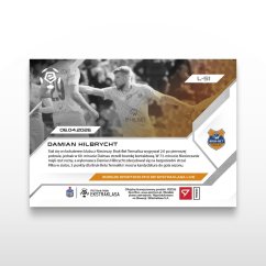 Karta piłkarska L-51 Damian Hilbrycht - SportZoo PKO BP Ekstraklasa 2025/26 LIVE