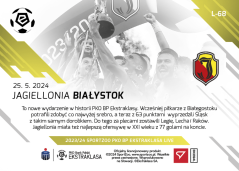 L-68 Jagiellonia Białystok PKO Bank Polski Ekstraklasa 2023/24 LIVE