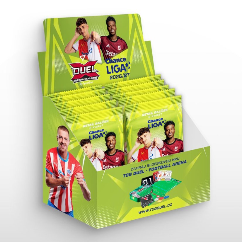 Retail box - karty piłkarskie SportZoo Chance Liga 2026/27 Duel