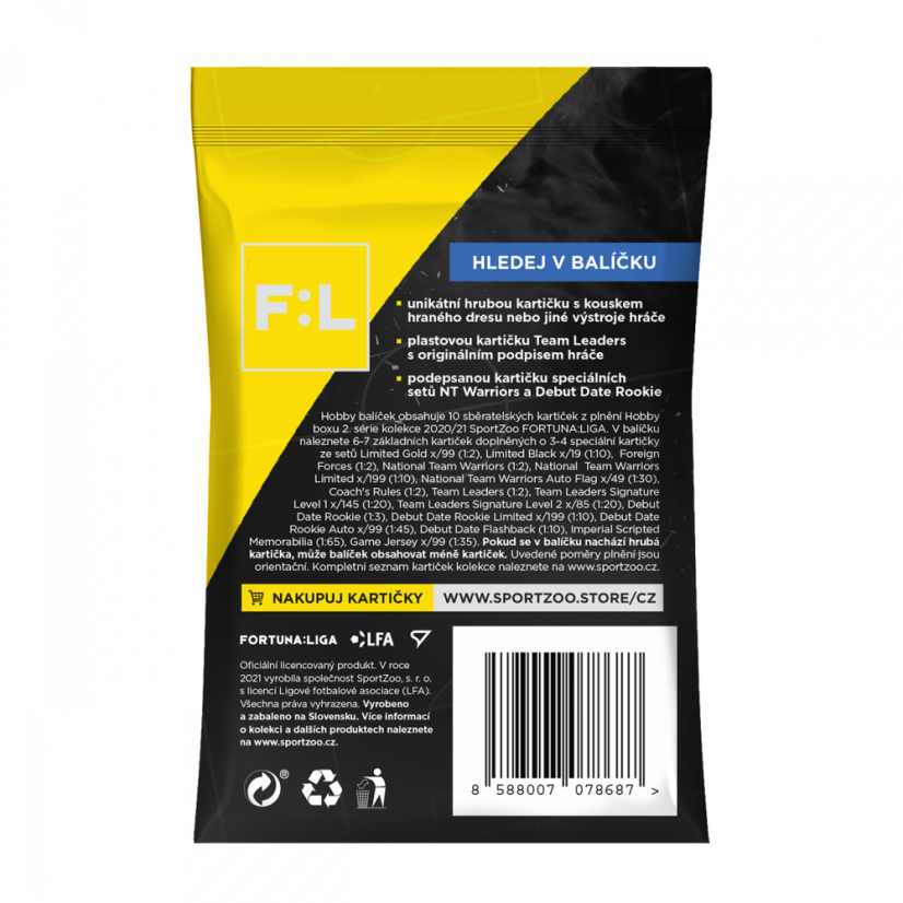 Hobby balíček FORTUNA:LIGA 2020/21 – 2. séria