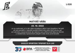 L-026 Matyáš Váňa TELH 2022/23 LIVE