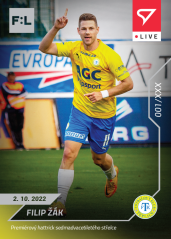 L-044 Filip Žák FORTUNA:LIGA 2022/23 LIVE
