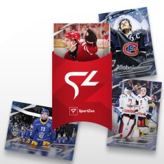 Rabatterat paket med 27 hockey-kort National League– SportZoo National League 2025/26 LIVE