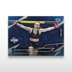 Karta MMA L-01 Wiktoria Czyżewska - SportZoo KSW 2025/26 LIVE