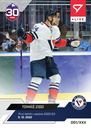 L-018 Tomáš Zigo TEL 2022/23 LIVE