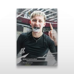 Hokejová kartička L-18 Robin Sapoušek - SportZoo Tipsport ELH 2025/26 LIVE