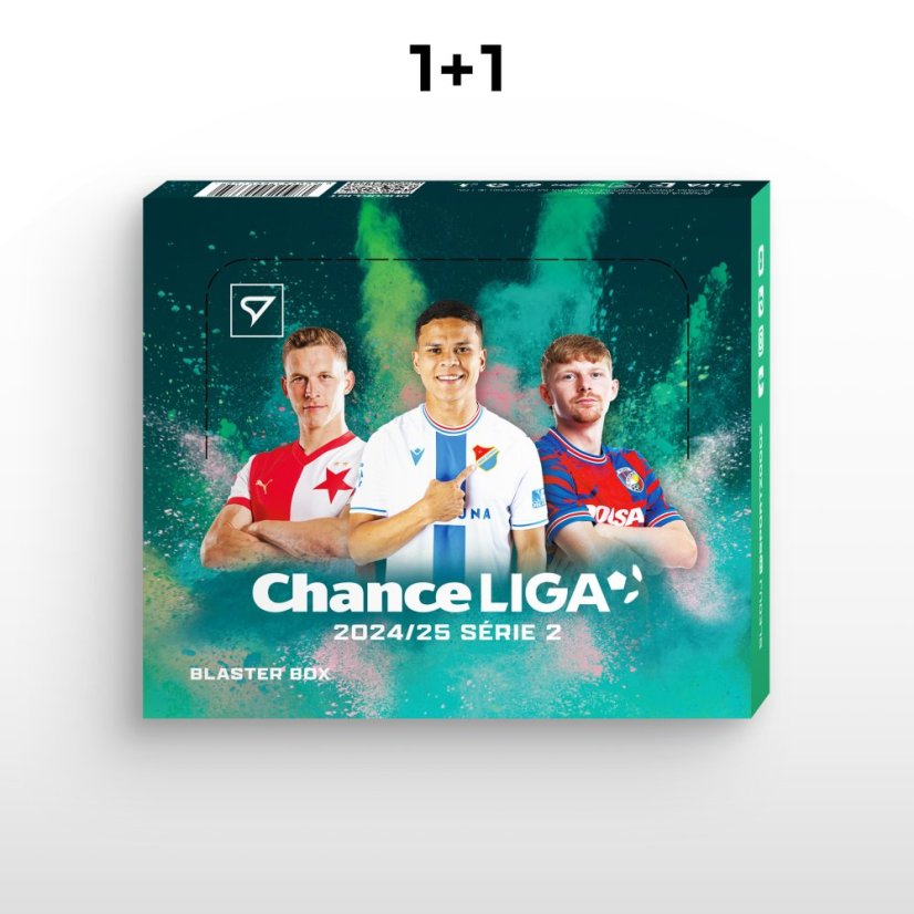 Letná akcia zľava 1 + 1 Blaster box Chance Liga 2024/25 – 2. séria