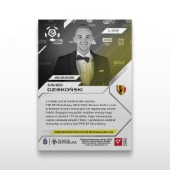 Karta piłkarska L-82 Xavier Dziekoński - SportZoo PKO BP Ekstraklasa 2025/26 LIVE