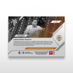 Fotbalová kartička L-21 Leonardo Rocha - SportZoo PKO BP Ekstraklasa 2025/26 LIVE