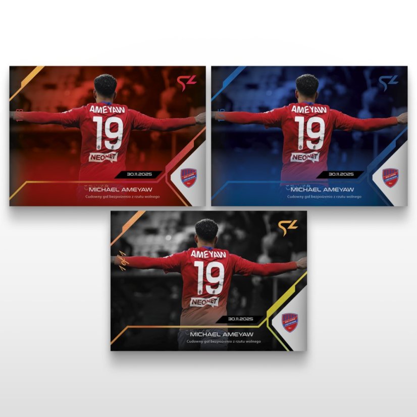 Fotbalová kartička L-26 Michael Ameyaw - SportZoo PKO BP Ekstraklasa 2025/26 LIVE