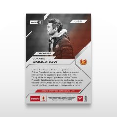 Football trading card L-36 Łukasz Smolarow - SportZoo Betclic 1 Liga 2025/26 LIVE