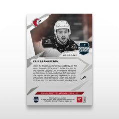 Hokejová kartička L-48 Erik Brännström - SportZoo National League 2025/26 LIVE