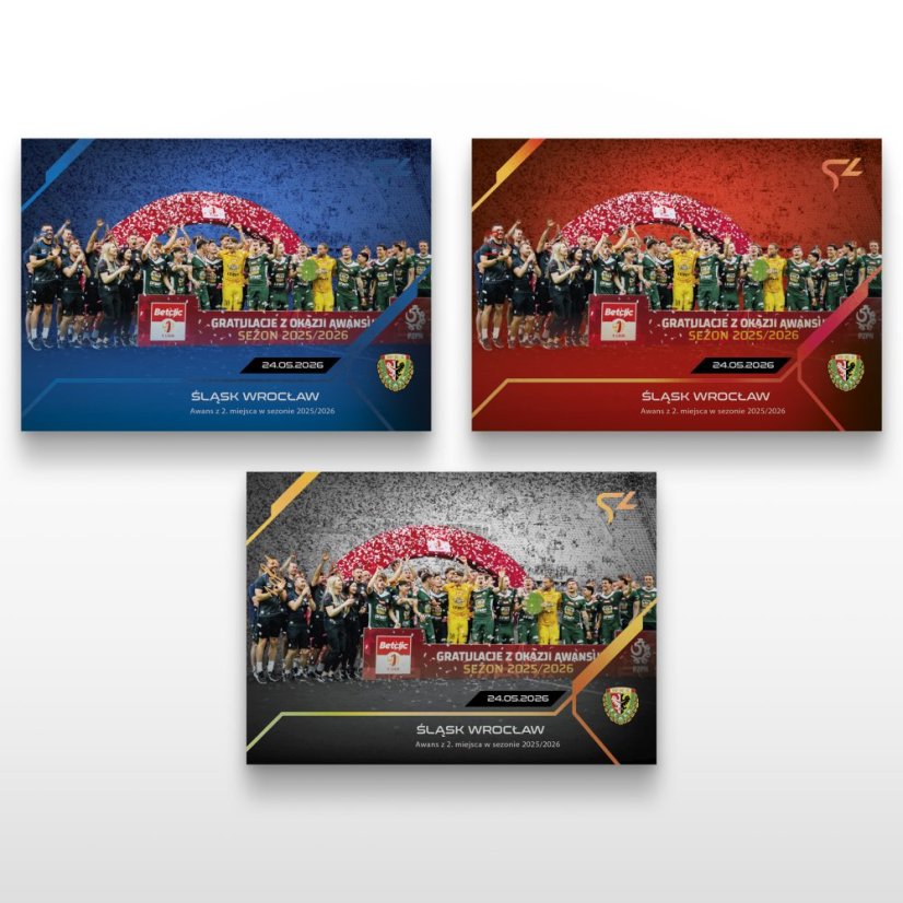 Fotbalová kartička L-55 Śląsk Wrocław - SportZoo Betclic 1 Liga 2025/26 LIVE