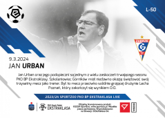 L-50 Jan Urban PKO Bank Polski Ekstraklasa 2023/24 LIVE