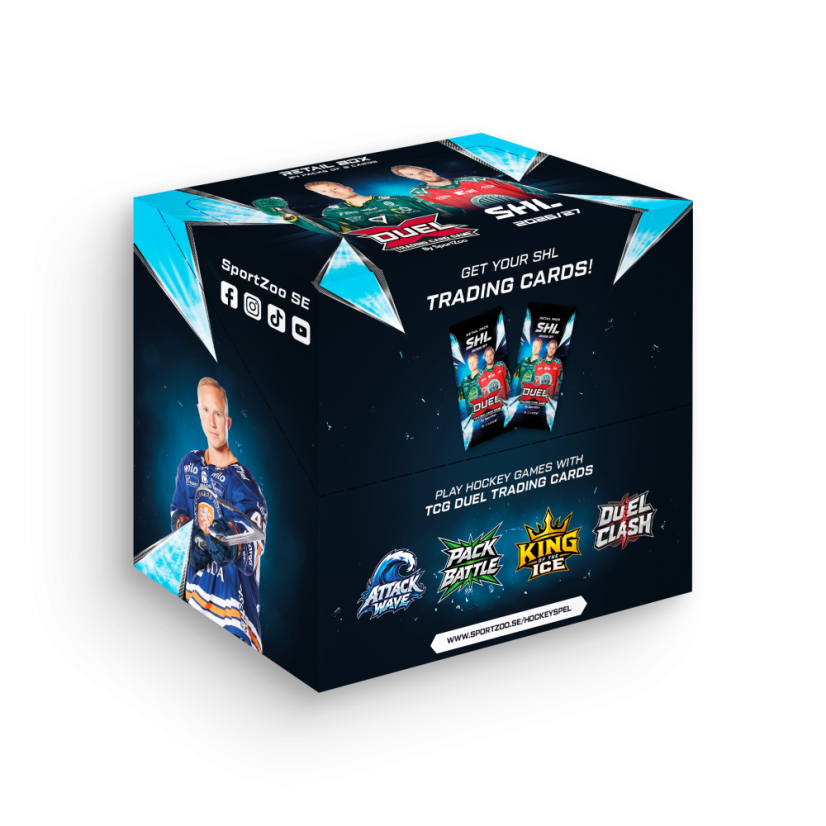 Retail box - hokejové kartičky SportZoo SHL 2026/27 Duel