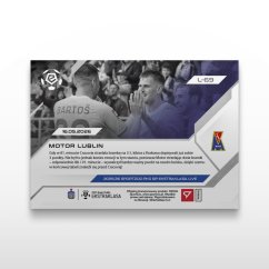 Karta piłkarska L-69 Motor Lublin - SportZoo PKO BP Ekstraklasa 2025/26 LIVE
