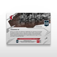 Hokejová kartička L-02 Lausanne HC - SportZoo National League 2025/26 LIVE