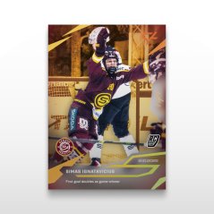 Hockey-samlarkort L-09 Simas Ignatavicius – SportZoo National League 2025/26 LIVE