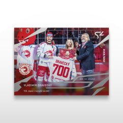 Hokejová kartička L-10 Vladimír Dravecký - SportZoo Tipsport ELH 2025/26 LIVE