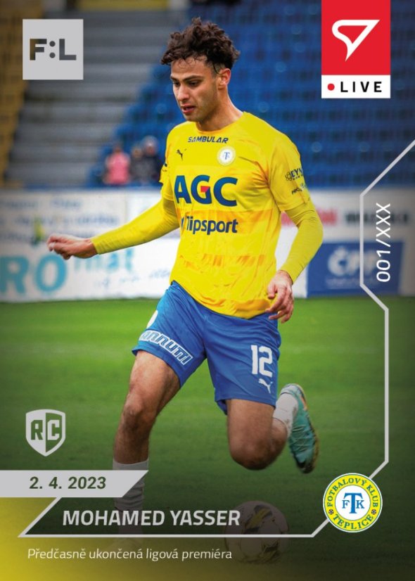 Set 25. kola (3 karty L-086 - L-088) FORTUNA:LIGA 2022/23 LIVE