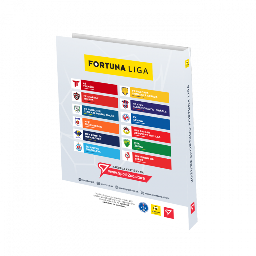 Album Fortuna liga 2021/22