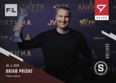 L-46 SADA Brian Priske FORTUNA:LIGA 2023/24 LIVE + HOLDER