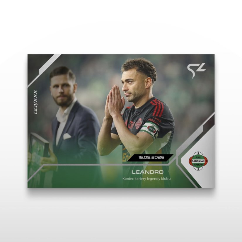 Fotbalová kartička L-70 Leandro - SportZoo PKO BP Ekstraklasa 2025/26 LIVE