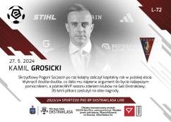 L-72 Kamil Grosicki PKO Bank Polski Ekstraklasa 2023/24 LIVE