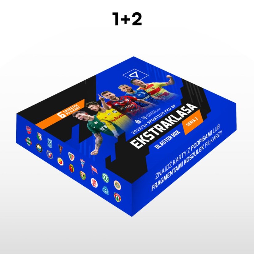 Letní akce sleva 1+2 Blaster box PKO BP Ekstraklasa 2023/24 – 2. série