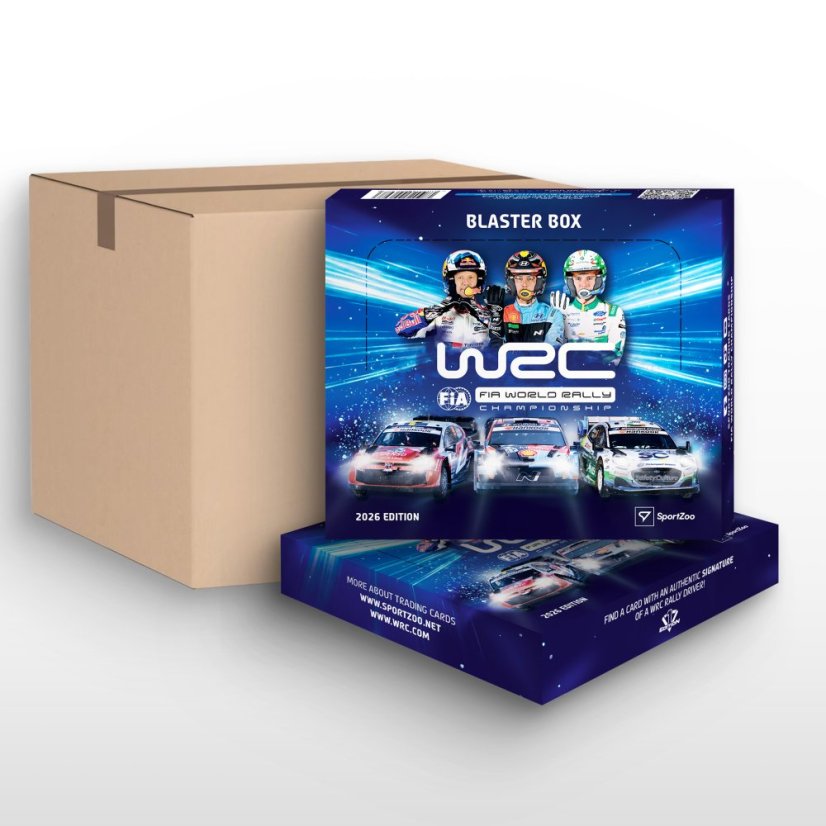 Blaster-låda - Rallykort SportZoo  WRC 2026 edition